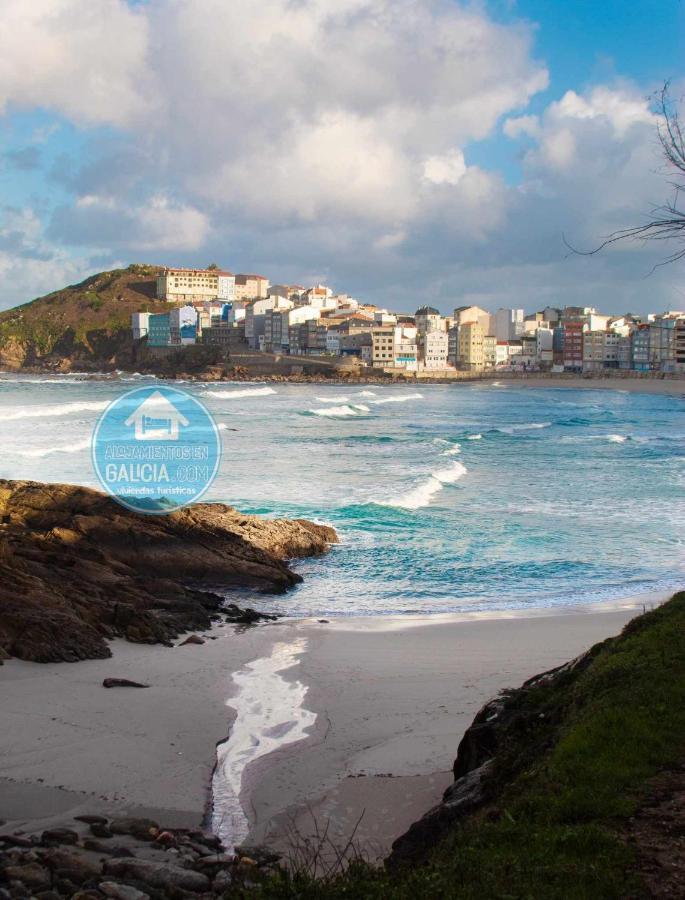 Ag Miramar Malpica X4 Vistas Playa Costa Da Morte Exterior foto